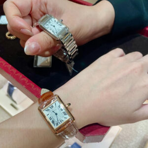 Cartier Tank Must 33,7mm Quartz-Solarwerk 5A Replica Orologio