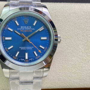 Rolex Milgauss 40mm Acciaio inossidabile 5A Replica Orologio
