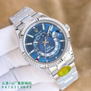 Rolex Sky-Dweller 42mm Acciaio 5A Replica Orologio