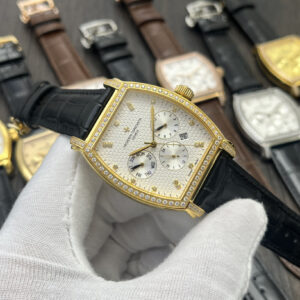 Vacheron Constantin Malte 9100 Movimento Vetro zaffiro 5A Replica Orologio