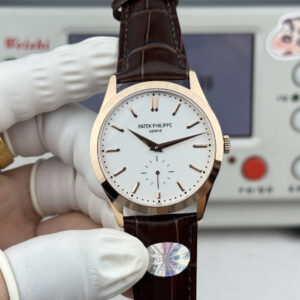 Patek Philippe Calatrava 39 mm Carica manuale 5A Replica Orologio
