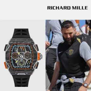 Richard Mille RM 65 Carbonio TPT Titanio 5A Replica Orologio
