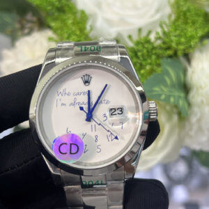 Orologio da uomo Rolex Milgauss con lancette flash automatiche, orologio replica 5A Orologio