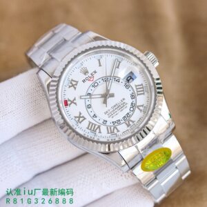 Rolex Sky-Dweller 42mm Acciaio inossidabile 5A Replica Orologio