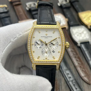 Vacheron Constantin Malte 9100 Movimento Vetro zaffiro 5A Replica Orologio