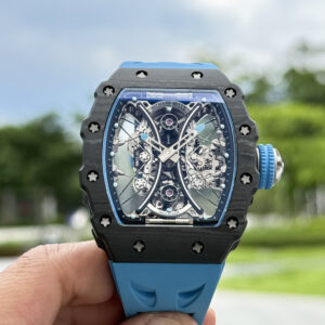 Orologio replica Richard Mille RM 53-01 da 51 mm con cassa in carbonio TPT 5A Orologio