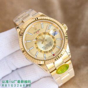 Rolex Sky-Dweller 42mm Acciaio inossidabile 5A Replica Orologio