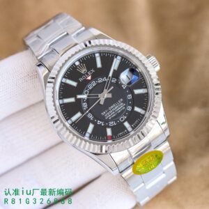 Rolex Sky-Dweller 42 mm Acciaio inossidabile 5A Replica Orologio