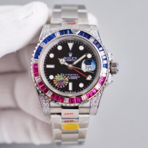 Rolex GMT-Master II 40mm Acciaio inossidabile 904L 5A Replica Orologio